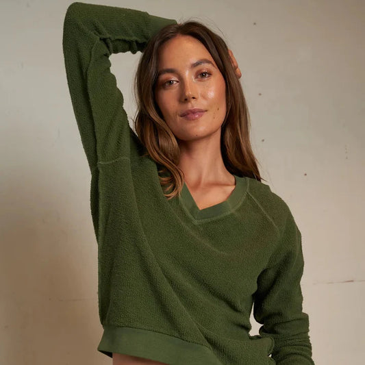 Zuri Fleece - Fern Green