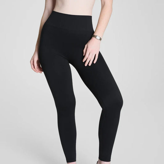 Ribbed Knit Legging - Black