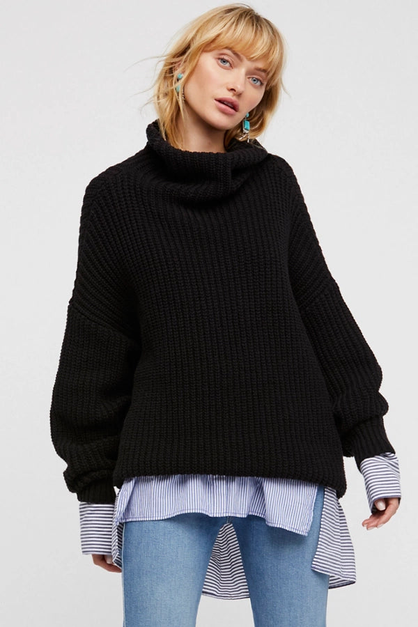 Swim Too Deep Sweater - Black