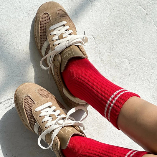 Boyfriend Socks - Red