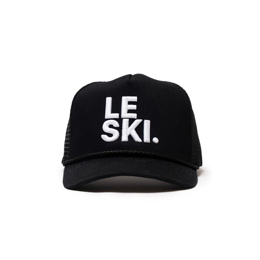 Le Ski Hat - Black