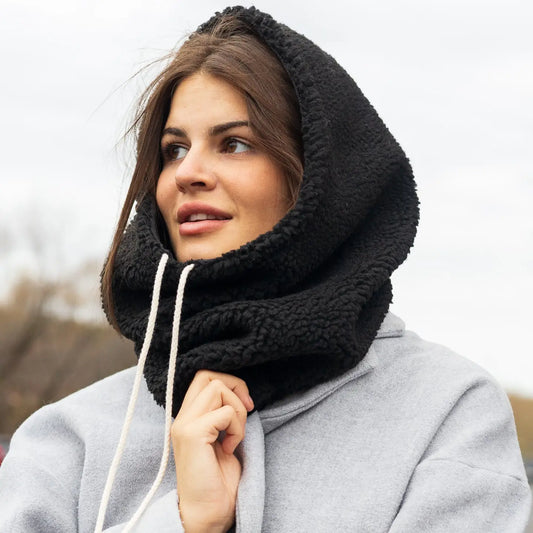 Velvet Reversible Hood Collar