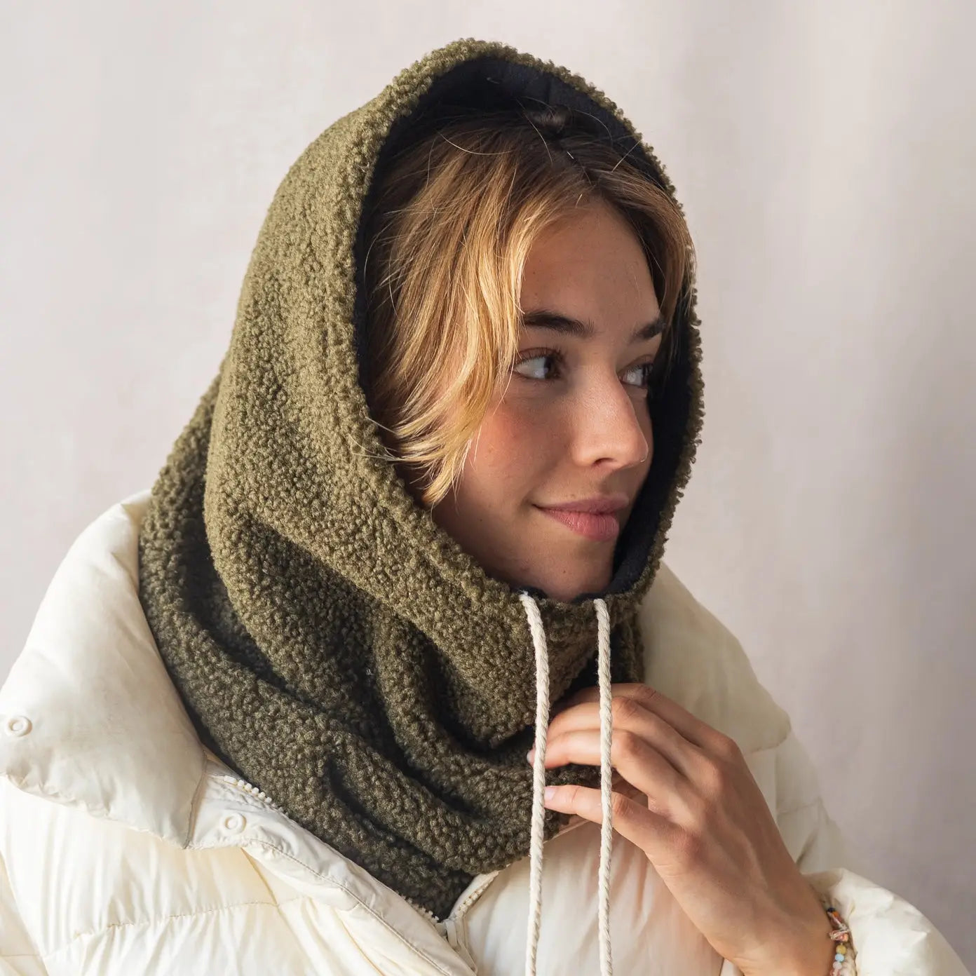 Velvet Reversible Hood Collar