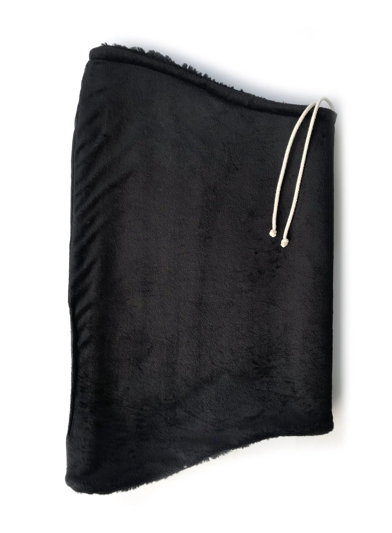 Velvet Reversible Hood Collar