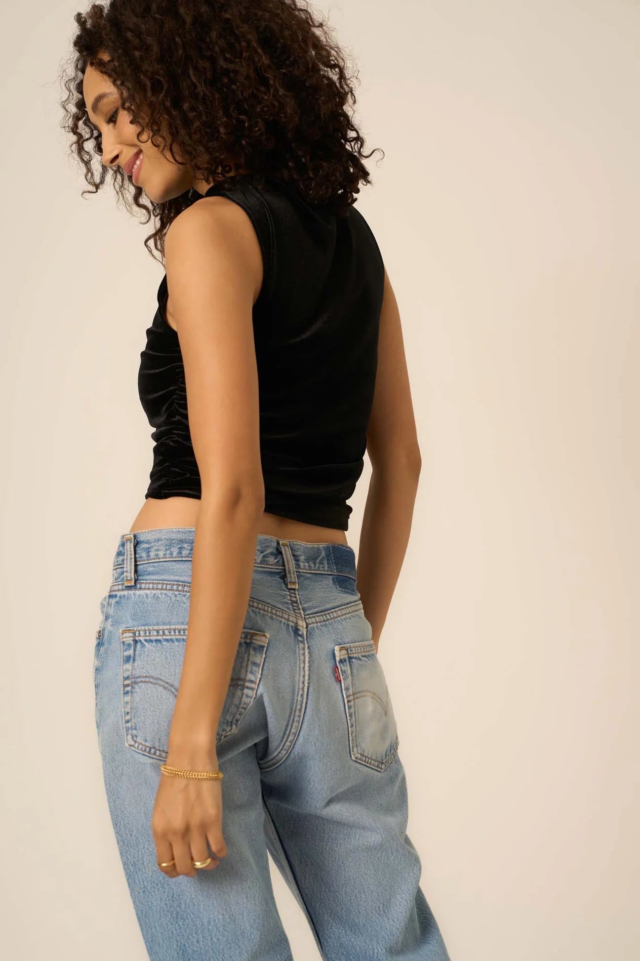 On Repeat Ruched - Black