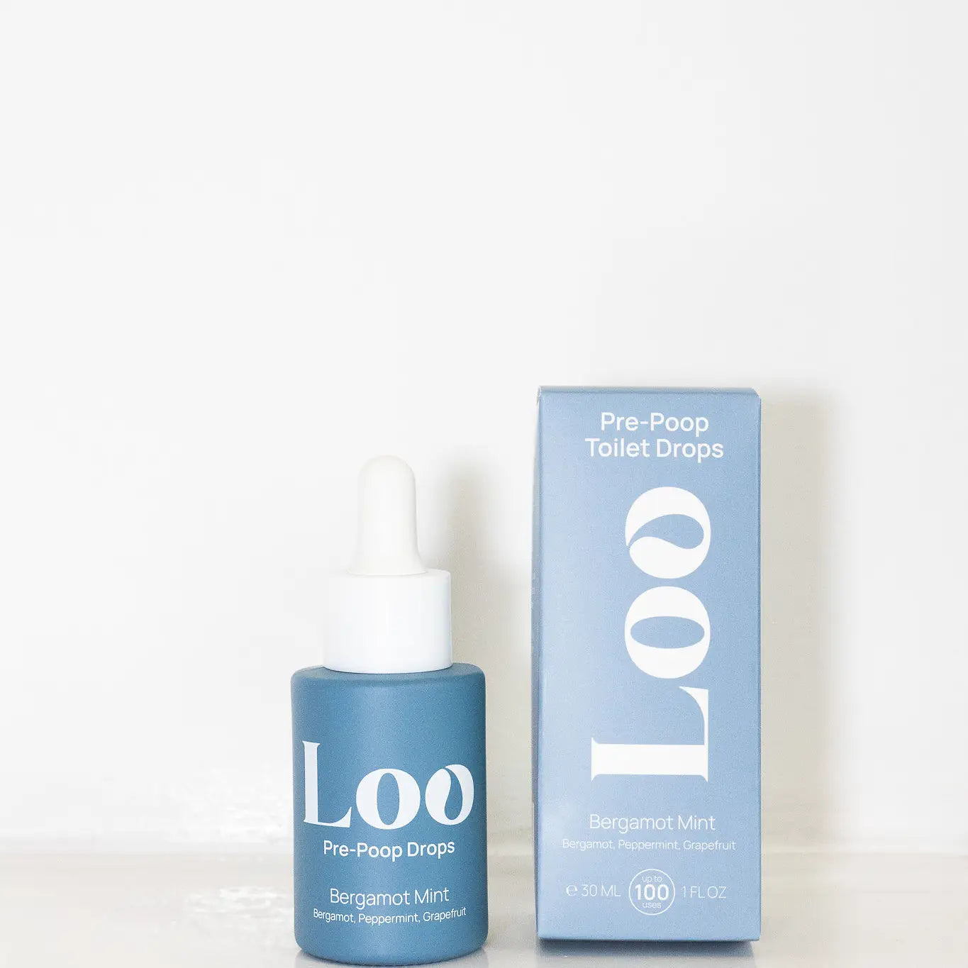 Pre-Poop Toilet Drops - Bergamot Peppermint