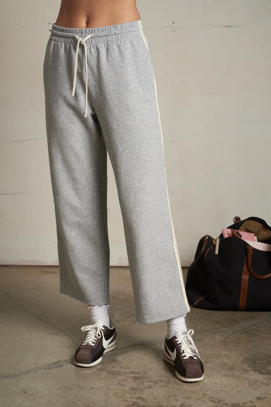 Claud Cropped Pant - Heather Grey