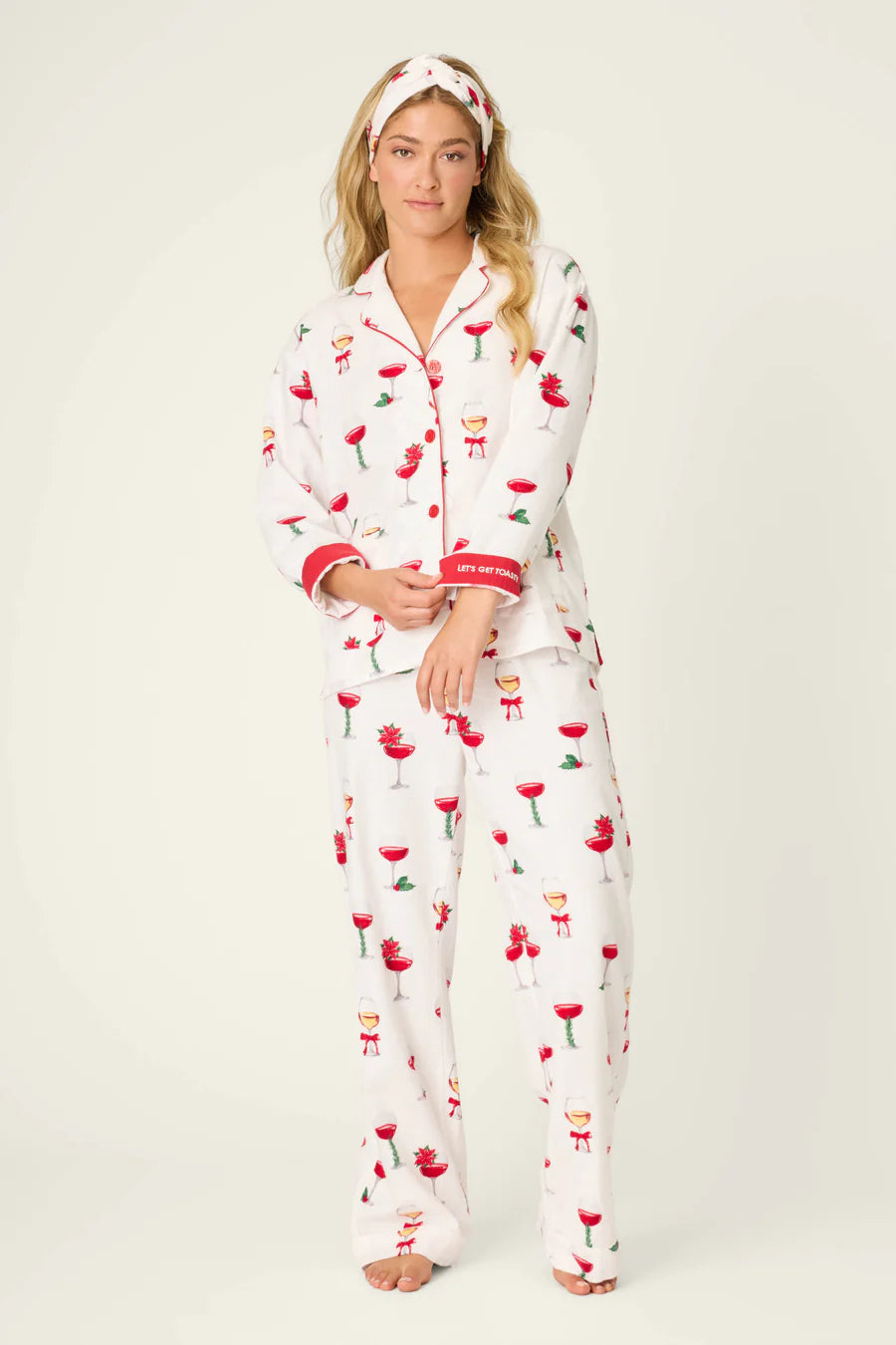 Let's Get Toasty 3-Piece Print Flannel PJ Set
