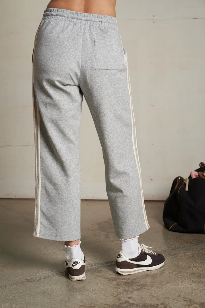 Claud Cropped Pant - Heather Grey