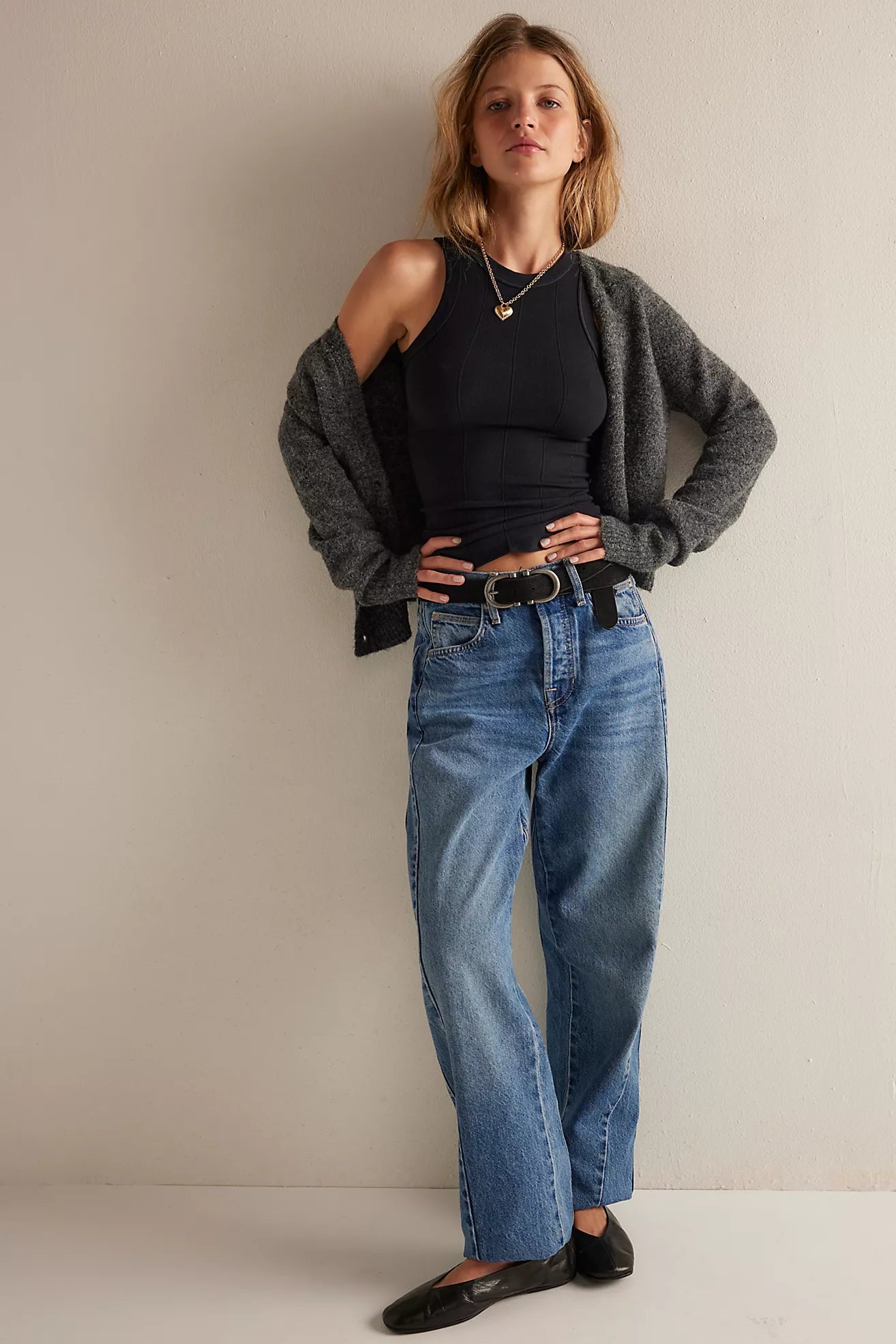 So Soft Seamless Tank - Black