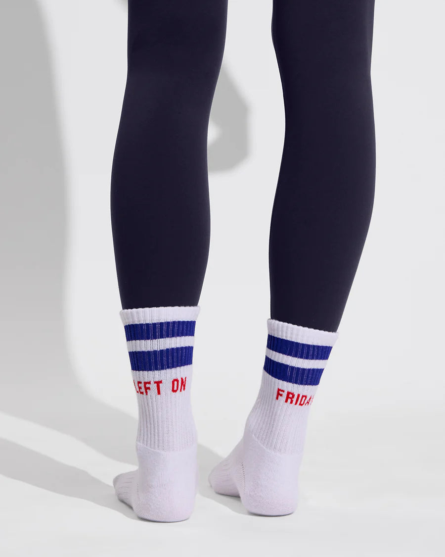 Tracky Sock - Coconut