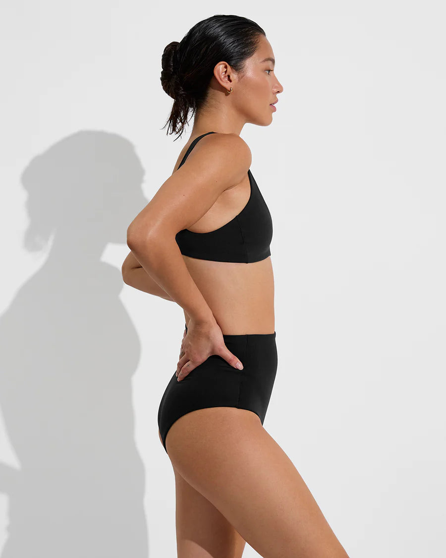 Hi Tide Bottom - Jet Black