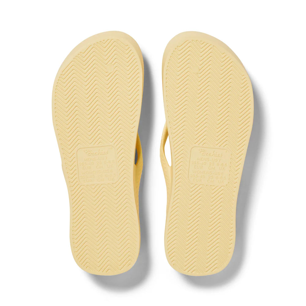 Classic Flip Flops - Lemon