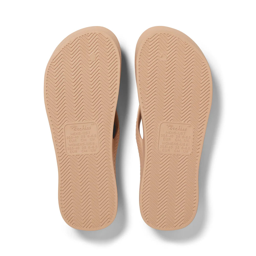 Classic Flip Flops - Tan
