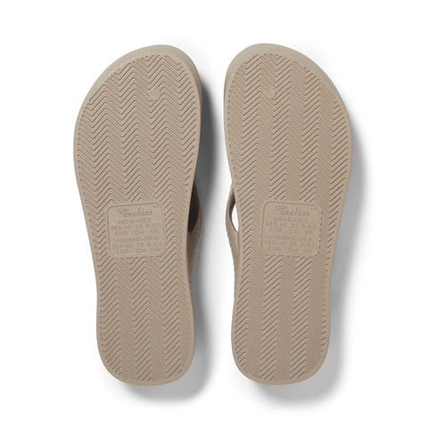 Classic Flip Flops - Taupe