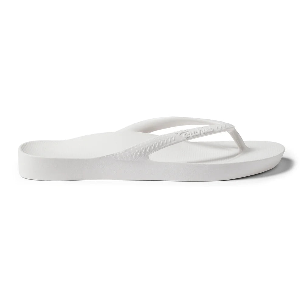 Classic Flip Flops - White