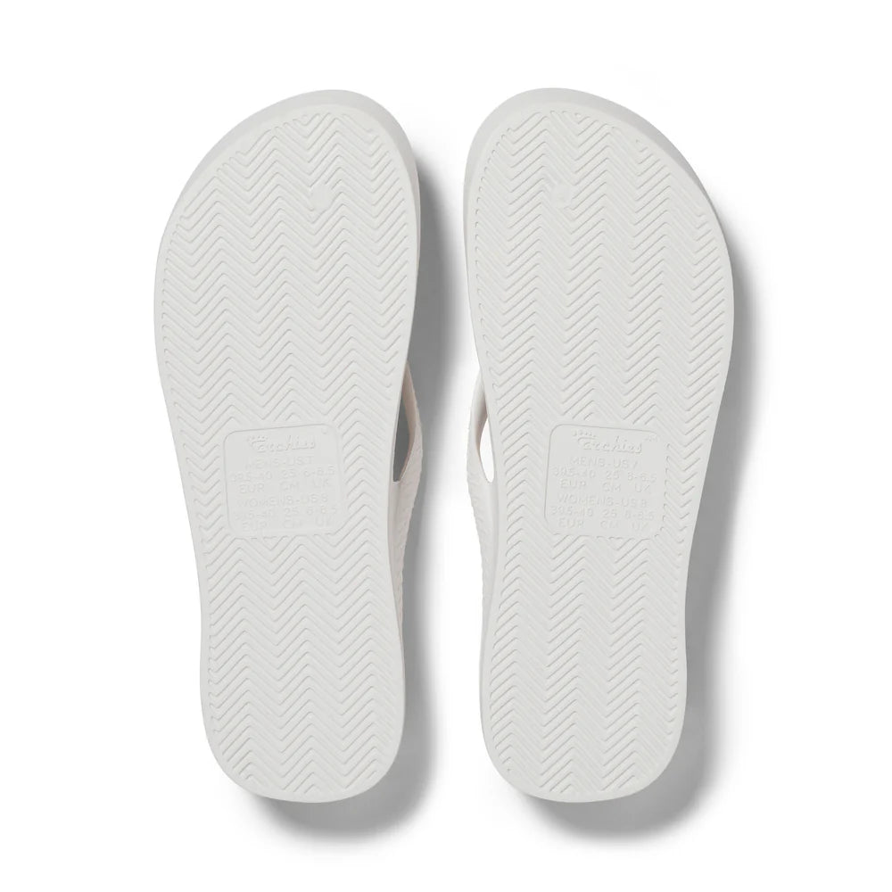 Classic Flip Flops - White