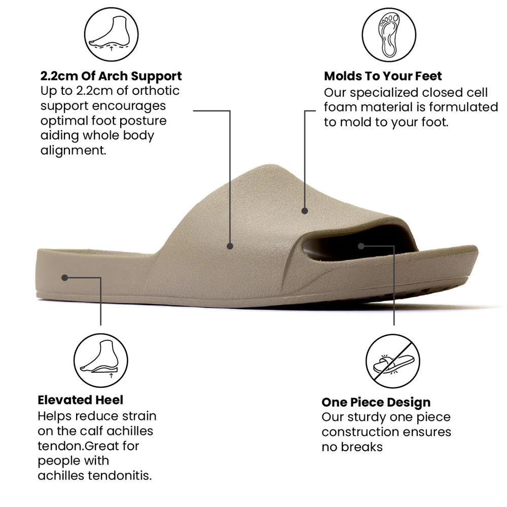 Classic Slides - Taupe