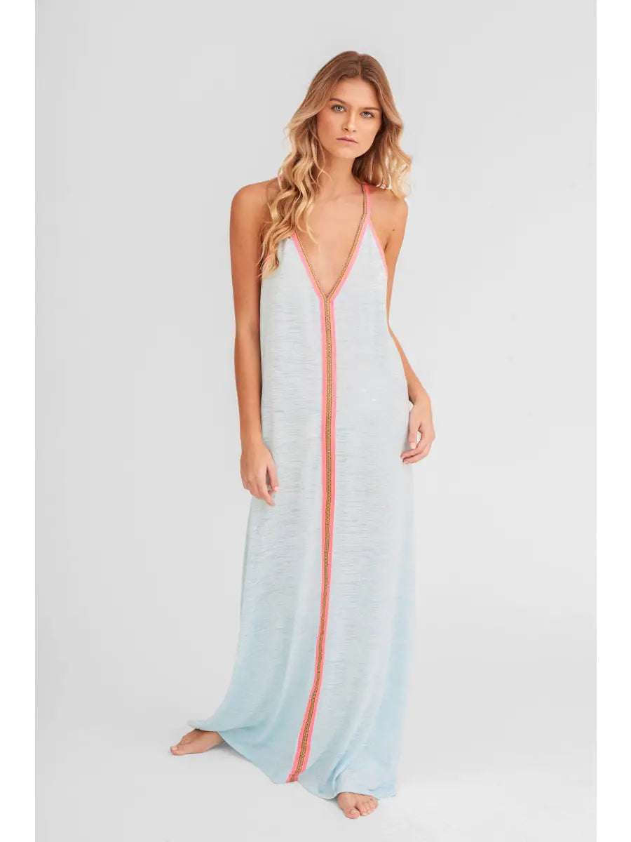 Inca Sundress - Aqua