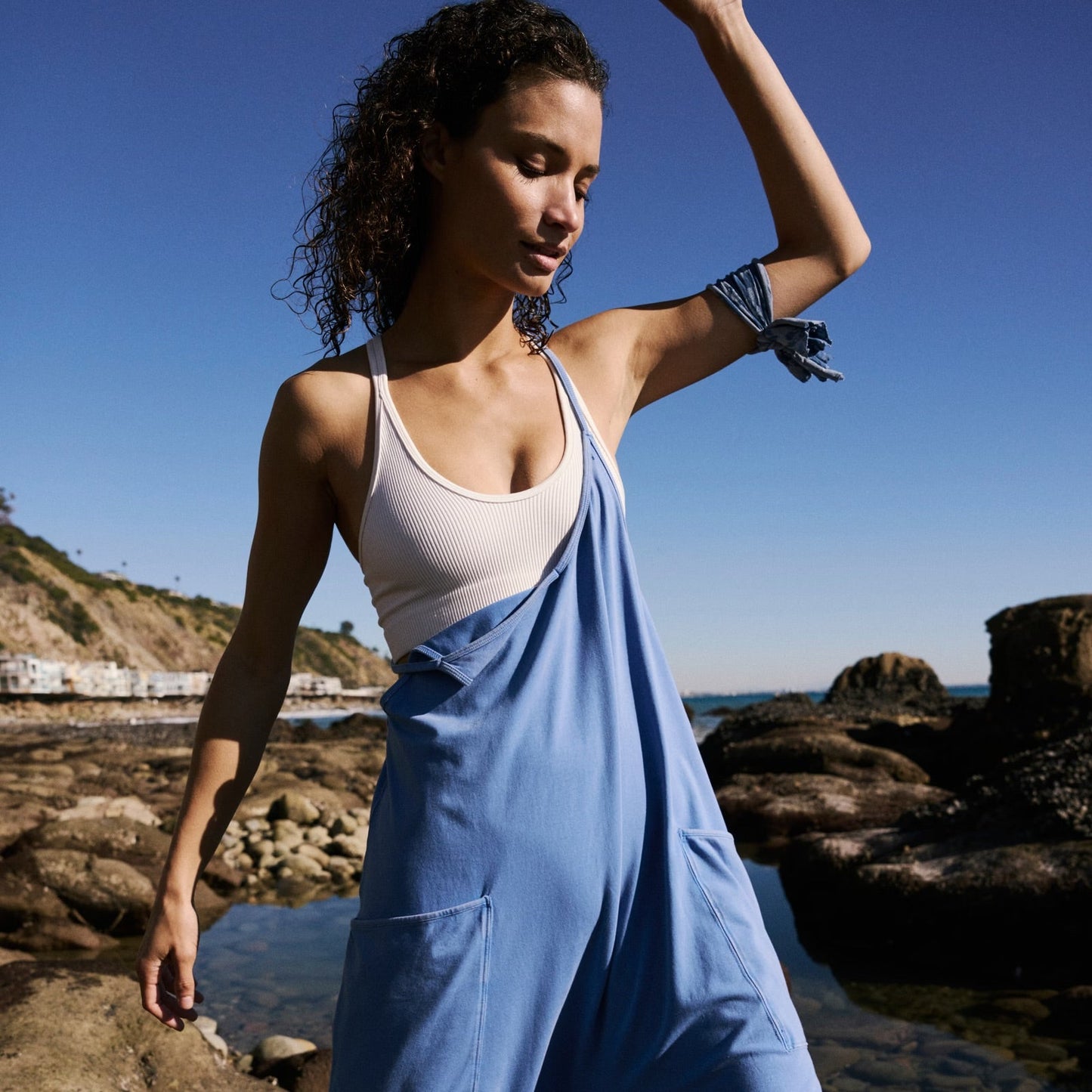 Hot Shot Onesie - Riviera Blue