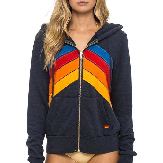 Mountain Stitch Chevron - Charcoal