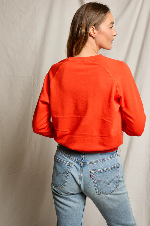 Alexi French Terry - Tomato