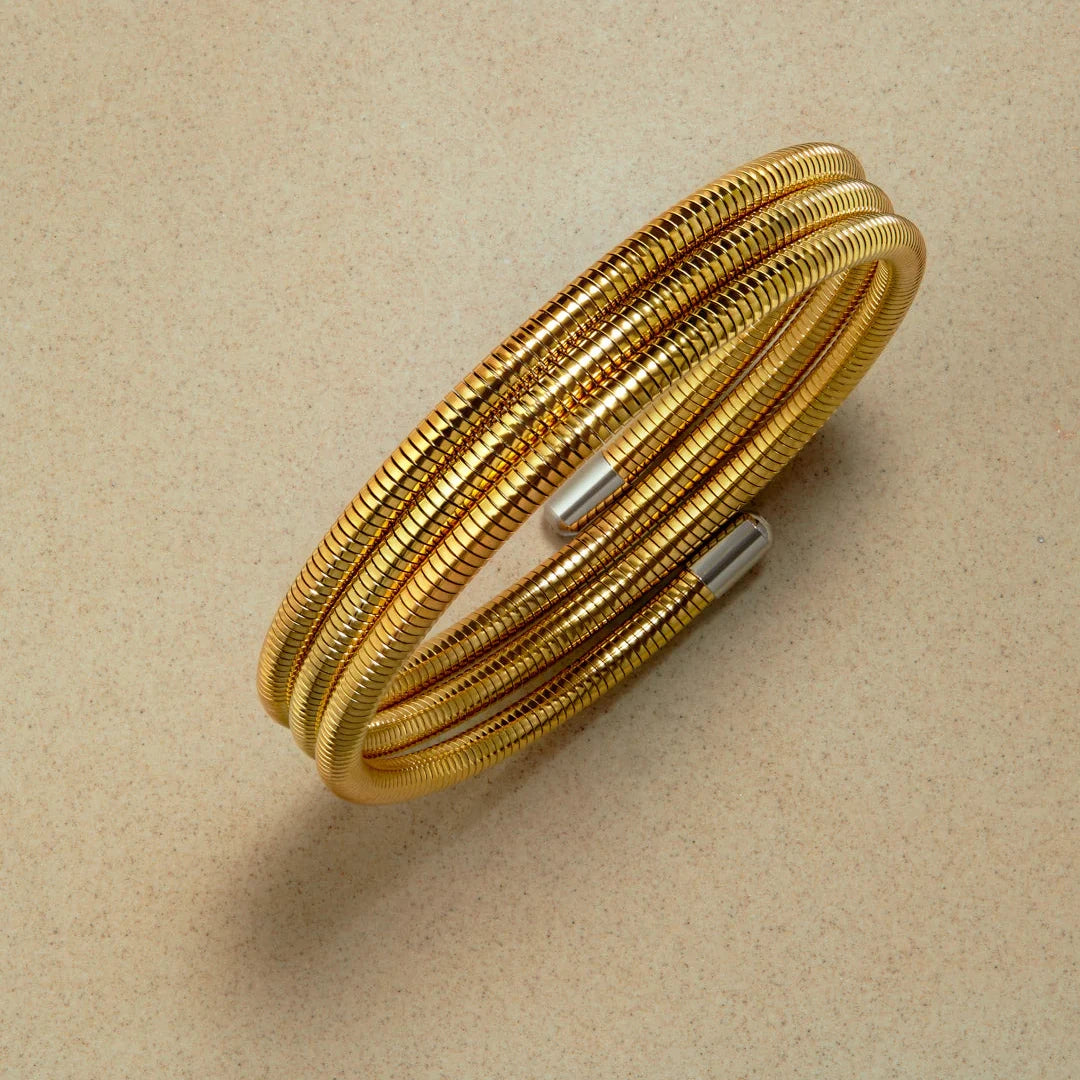 Mini Palais Flex Snake - Gold