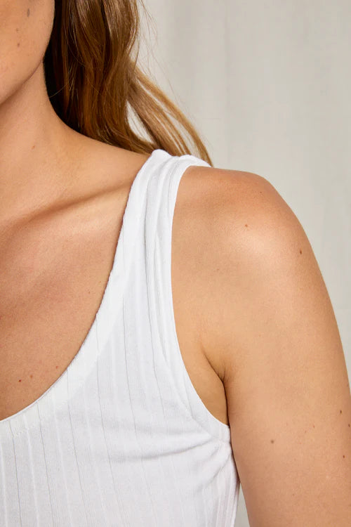 Rae Tank Top - White