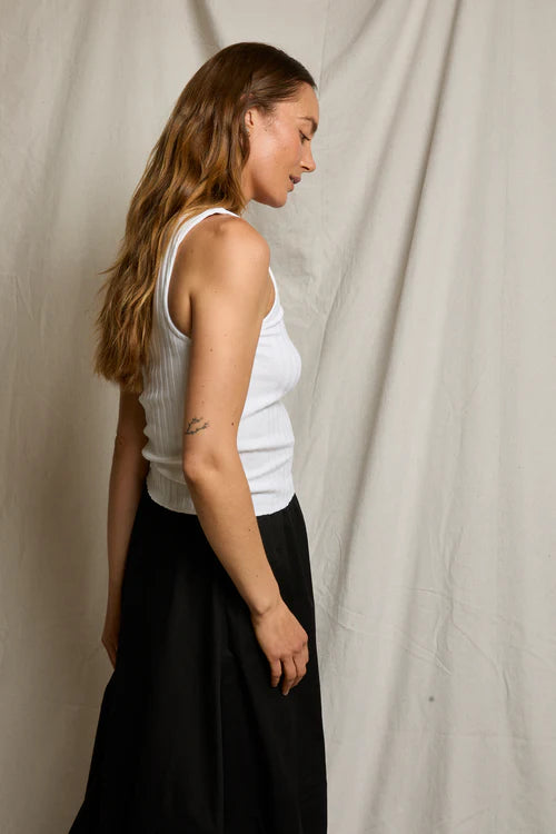Rae Tank Top - White
