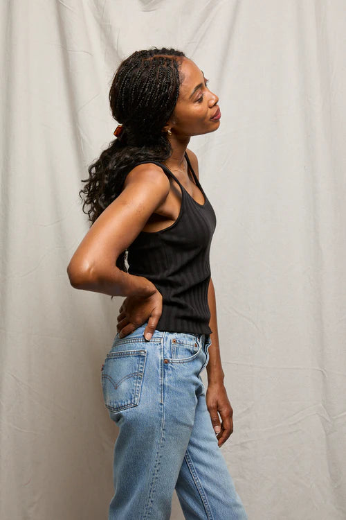 Rae Tank Top - Black