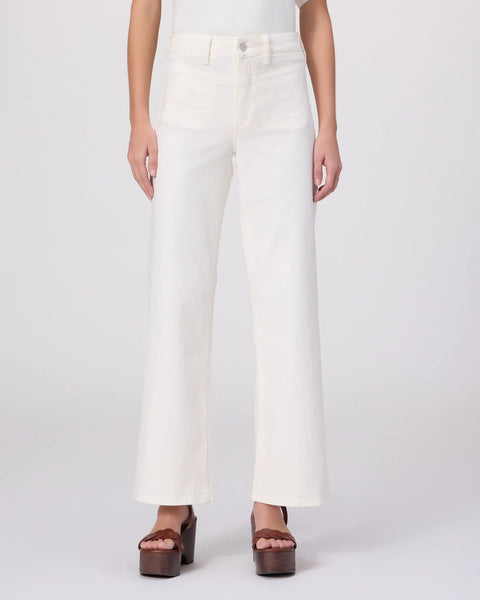 Anessa 31" Wide Leg Jean - Tonal Ecru