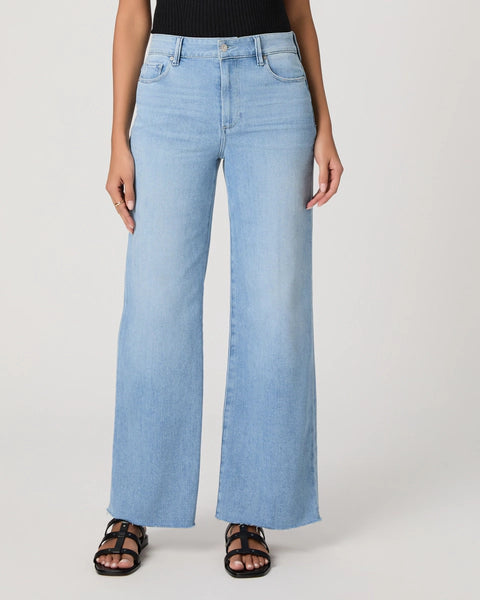 Anessa 31" Wide Leg Jean - Santorini Sky