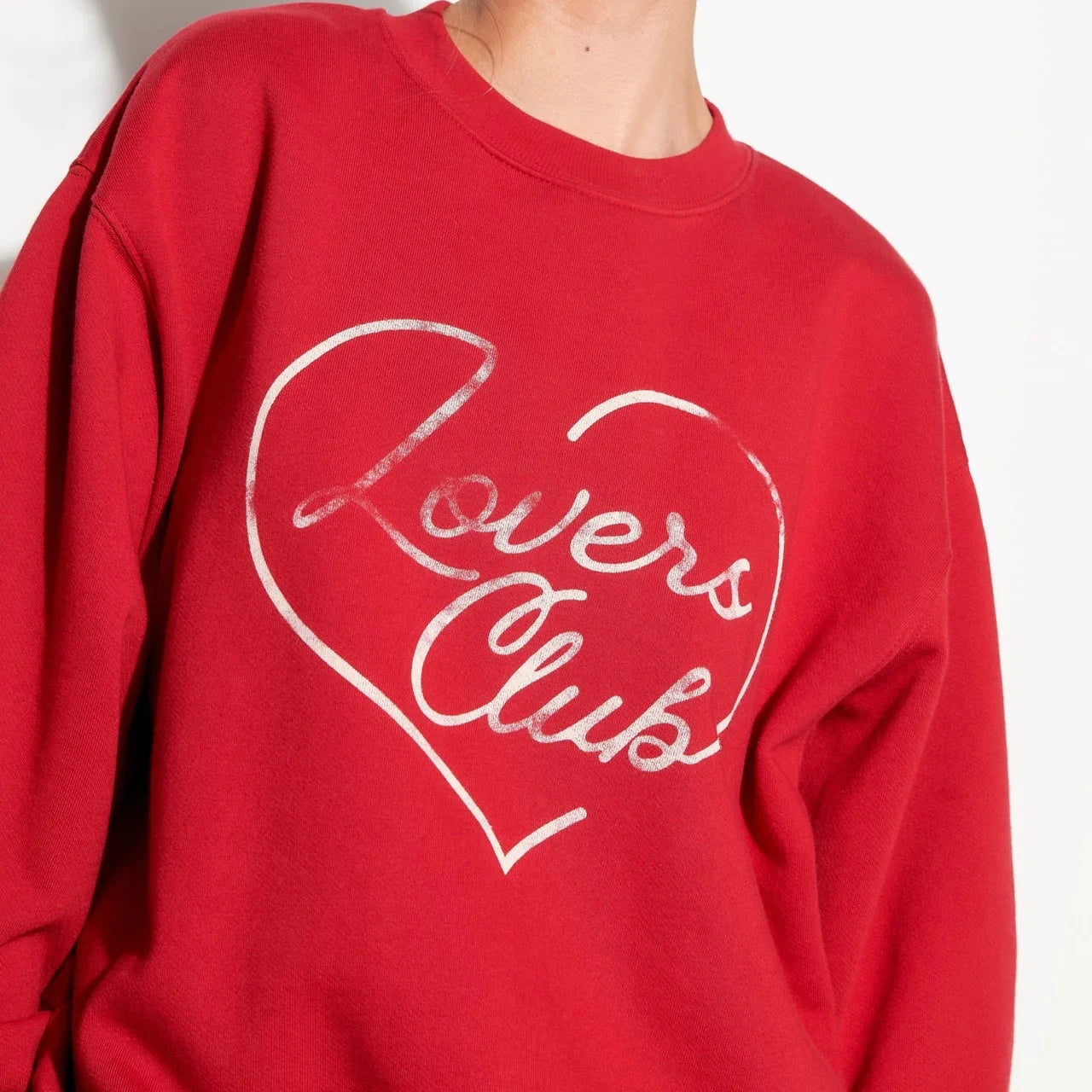Lovers La Brea Sweatshirt - Red Heart