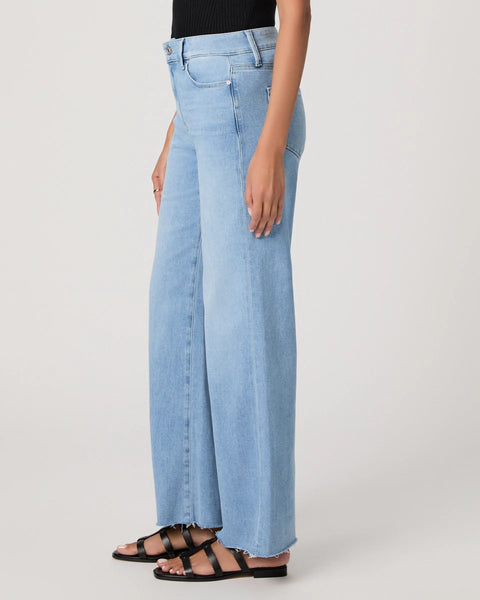 Anessa 31" Wide Leg Jean - Santorini Sky