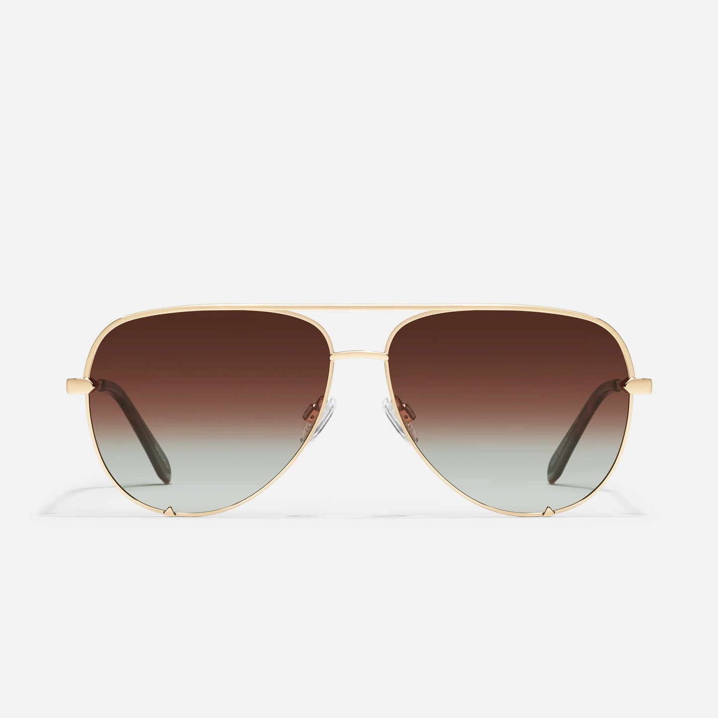 High Key Large - Gold / Brown Polarized
