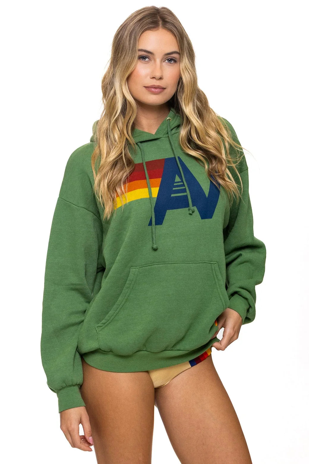 Logo Relaxed Hoodie - Palm