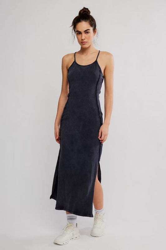 Hot Shot Surf Dress - Black