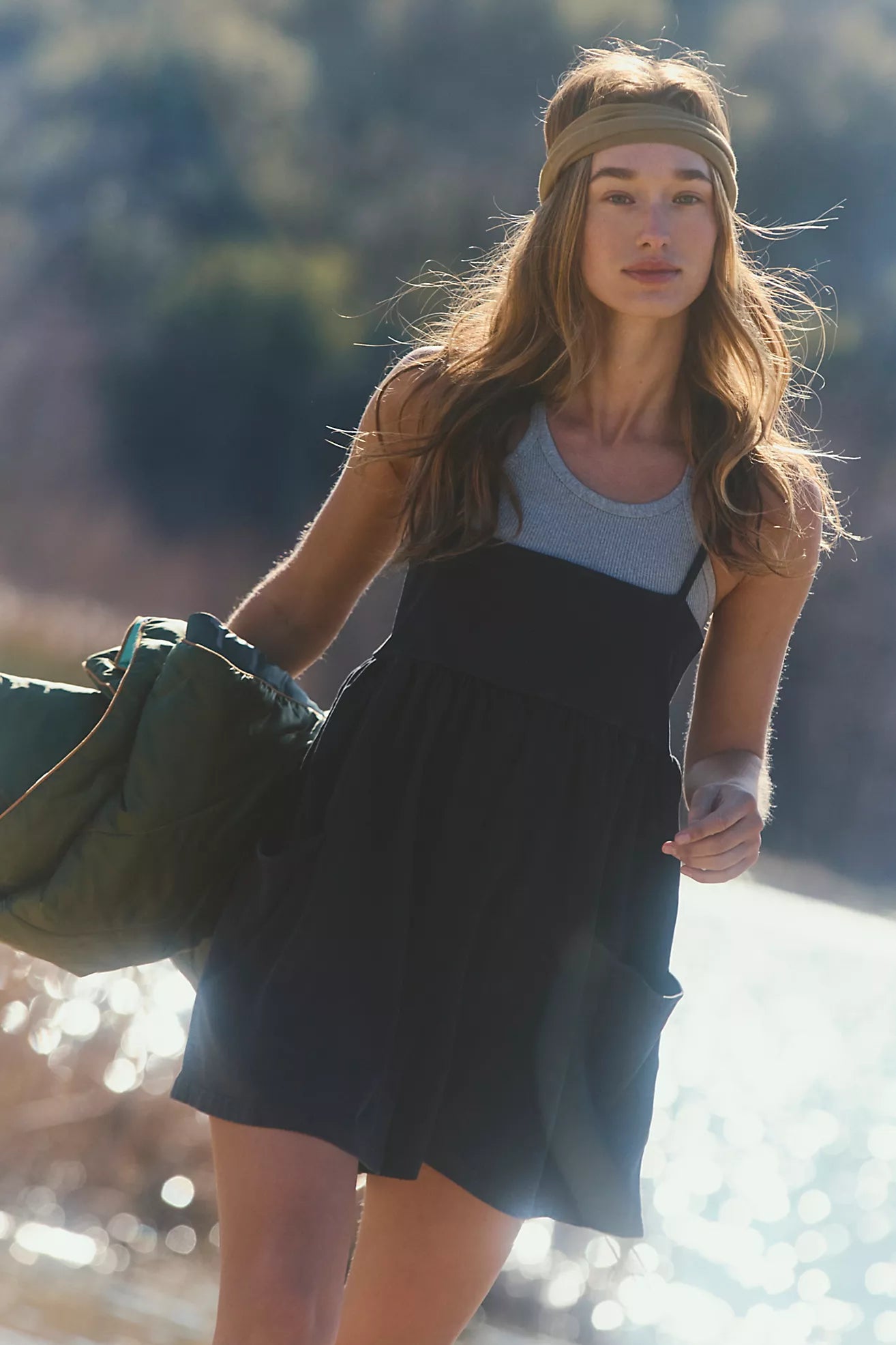 Hot Shot Strappy Romper - Black