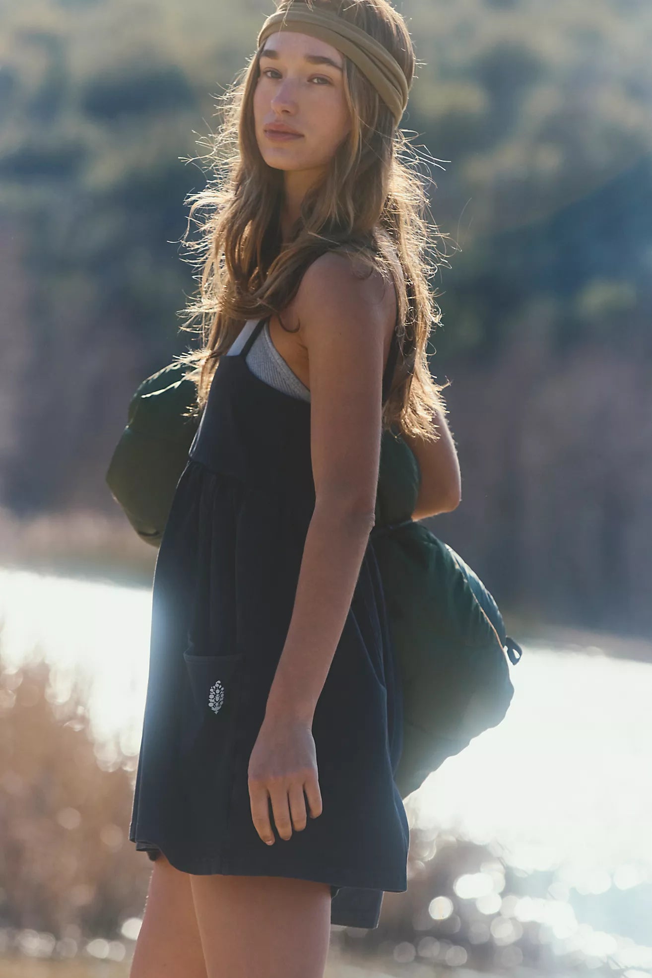 Hot Shot Strappy Romper - Black