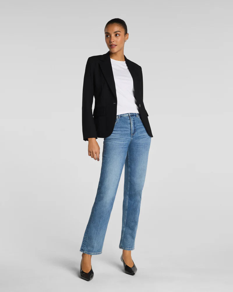 Ponte Tailored Blazer - Classic Black