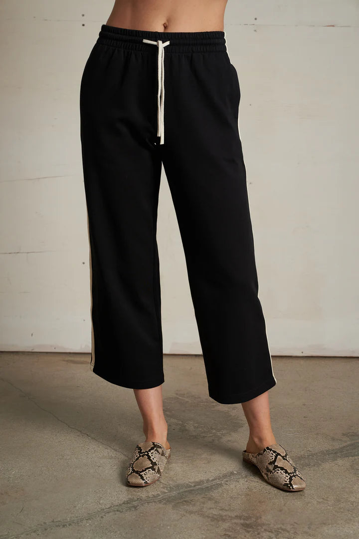 Claud Cropped Pant - True Black