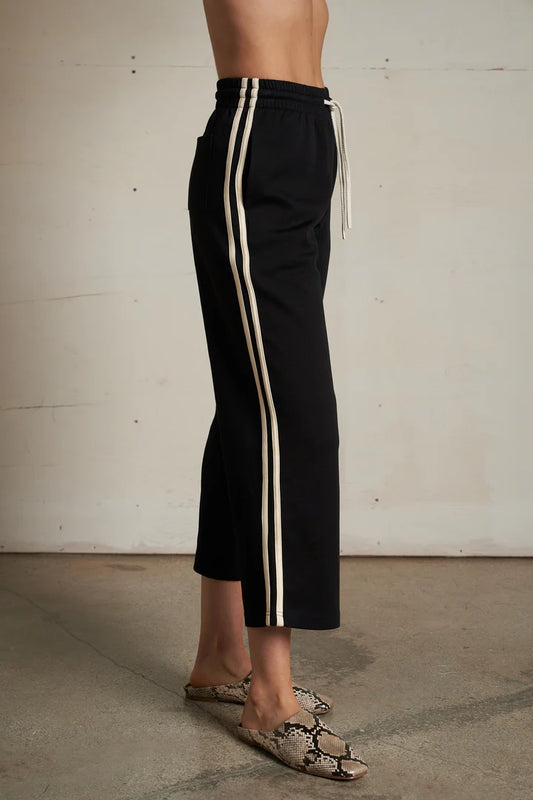 Claud Cropped Pant - True Black