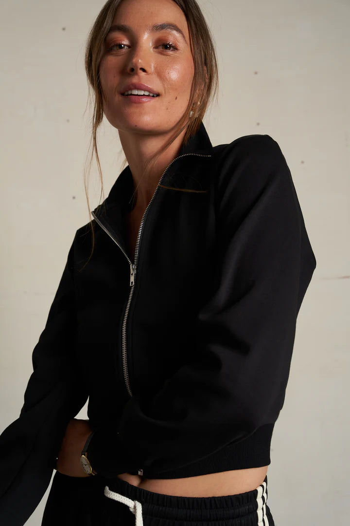 Milana Track Jacket - True Black