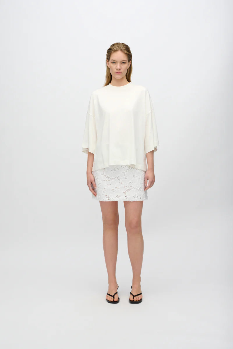 Mira T Shirt - Coco Milk