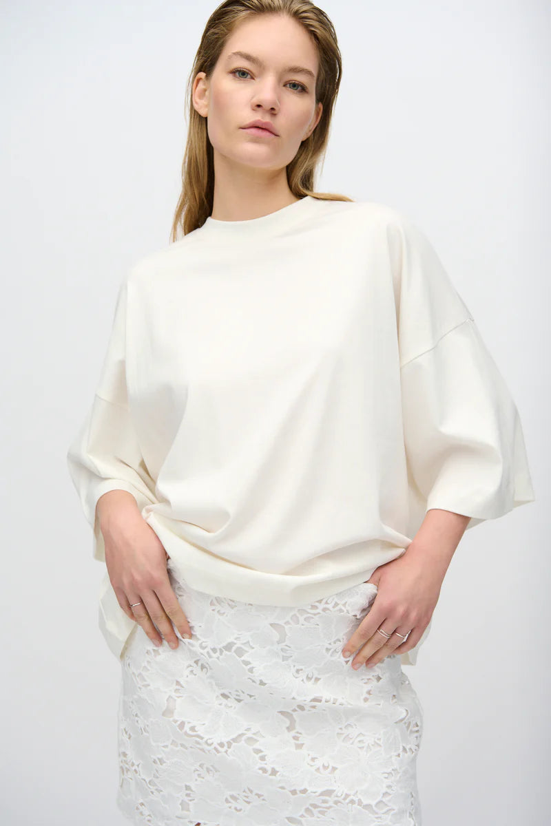 Mira T Shirt - Coco Milk