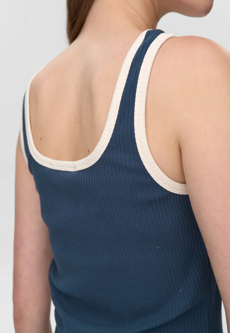 Odette Tank - Insignia Blue
