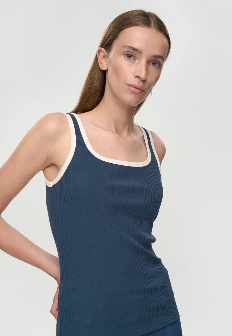 Odette Tank - Insignia Blue