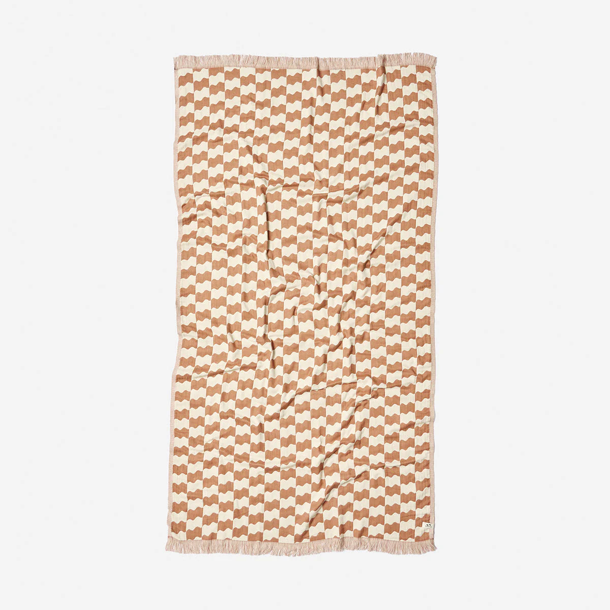 Checker Turkish Towel - Mocha