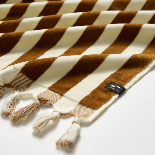 Cabana Fringe Beach Towel - Brush