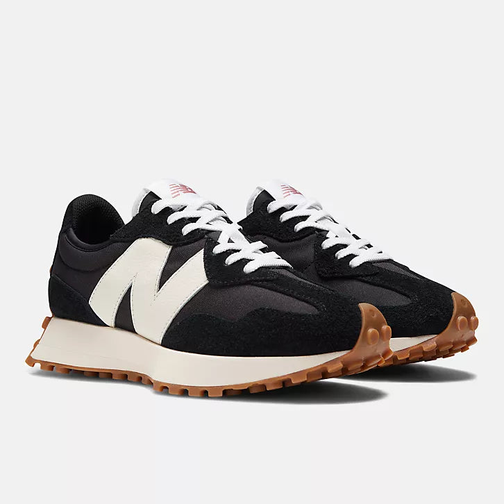 327 - Black with White
